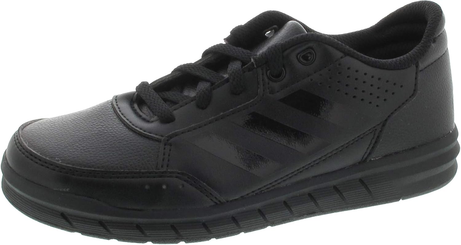 Buy Adidas Boys Leather Lace Up Sports Shoes_Black_6 at Amazon.in