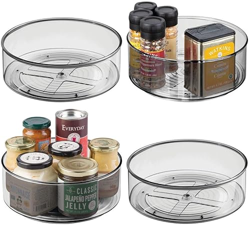 Amazon.de: mDesign 4er-Set Lazy Susan Küchenregal – praktisches