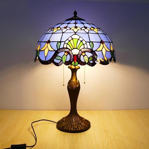 Lampada Stile Tiffanylampade Da Comodino Stile Europeo