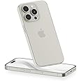 PEEL Flexible Thin Case Compatible with iPhone 15 Pro (Clear Soft) - Slim Minimalist Design, Branding Free, Soft Flexible TPU Material, Ergonomic Feel - Protects & Showcases Your Device