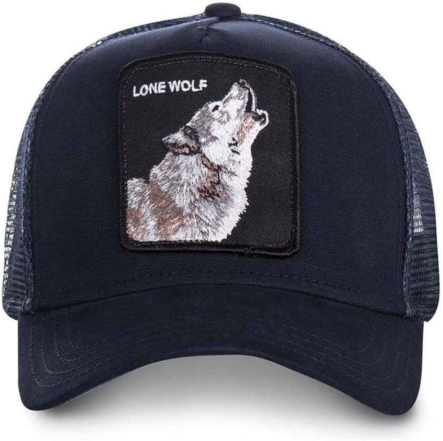 Gorra Trucker Lone Wolf de Goorin Bros. - Azul Marino - Ajustable ...