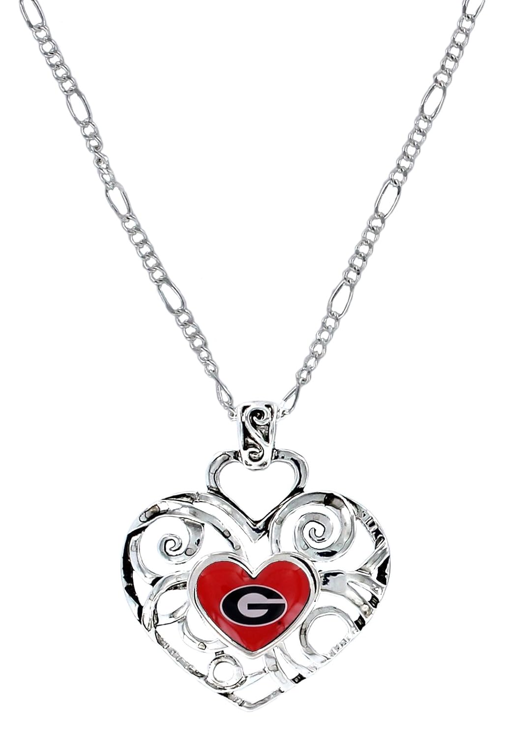 aminco NCAA Georgia Bulldogs Ivy Pendant