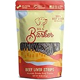 Beg & Barker Beef Liver Jerky for Dogs (10 Ounce, Pack of 1) - Dog Training Treats - Natural Dog Treats Made in The USA - Grain Free, Diabetic-Friendly, High Protein, Sugar-Free