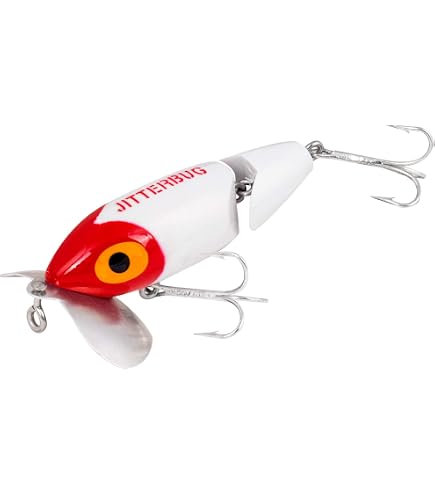 ウォッシャージュピタ　JITTERBUG Amazon.com : Arbogast Jointed Jitterbug 2.0 Topwater Bass Fishing