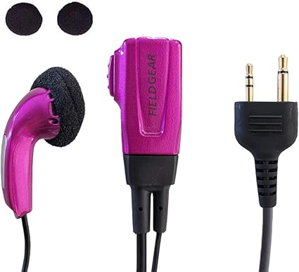Amazon アルインコ対応 インカム イヤホンマイク 2ピン用 特定小電力 トランシーバー用 Dj Px3 Dj Ch1 Dj Ch9 Dj Ch11 Dj Ch Dj Ch271 Dj P9 Dj P11 Dj P Dj P21 Dj P1 Dj P24 Dj P35d Dj Pa 用 Eme 34a Eme 52a 互換品 Field Gear Ev2pk メタリックピンク