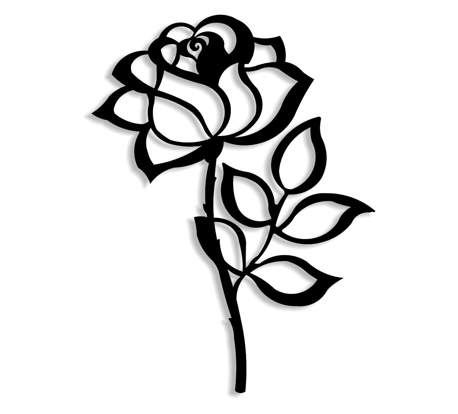 buy master cut rose metal wall art unique art flower design metal wall hanging decorative wall art sculptures home decor size 36 x27 2mm thickness online at low prices in india buy master cut rose metal wall art