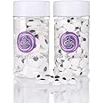 GEORLD Halloween Eyeballs Sprinkles 2 Bottle Candy Edible Eyeballs Eyes Cake Cupcake Toppers Cookie Dessert Decorations,6.9 Ounce,Two Size Mixed