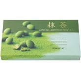ROYCE' Matcha Almond - Green Tea Infused White Chocolate-Covered Whole Roasted Almond Nuts | Snack for Gifting &amp; Indulging | Japanese Chocolate-Coated Almonds from Hokkaido (7 Servings per box)