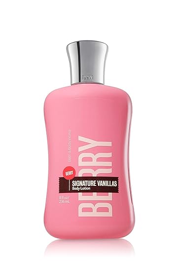Bath Body Works Signature Summer Vanillas Berry Body Lotion 8oz