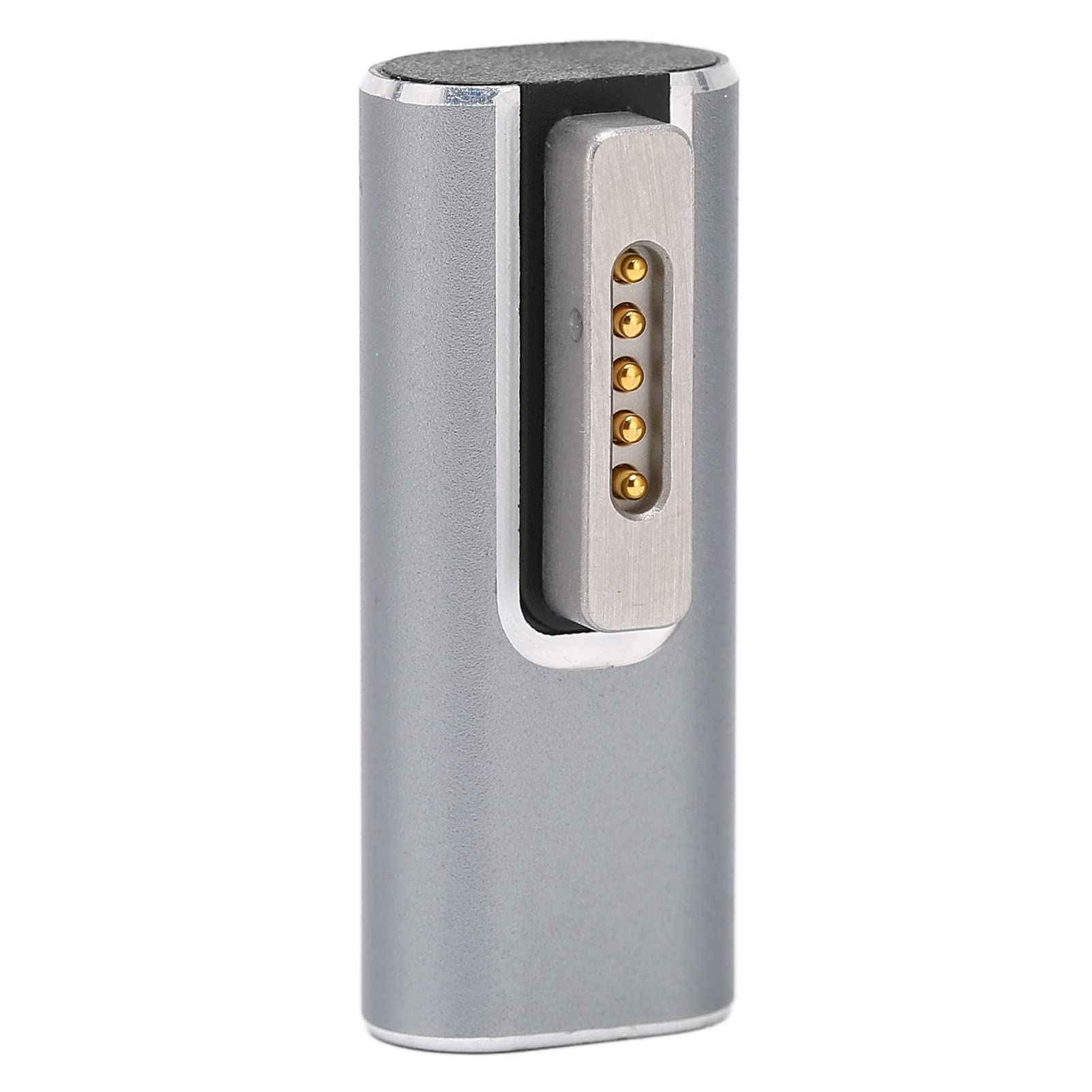 Yosoo Health Gear USB C to Magnetic T-Tip Adapter 5A, PD Fast Charging Connector for MACBOOK, Type-C to 2 Charging Converter (Aluminum Alloy)