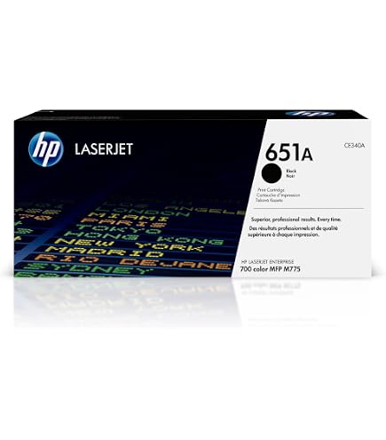 Amazon.com: HP 651A Cyan Toner Cartridge | Works LaserJet