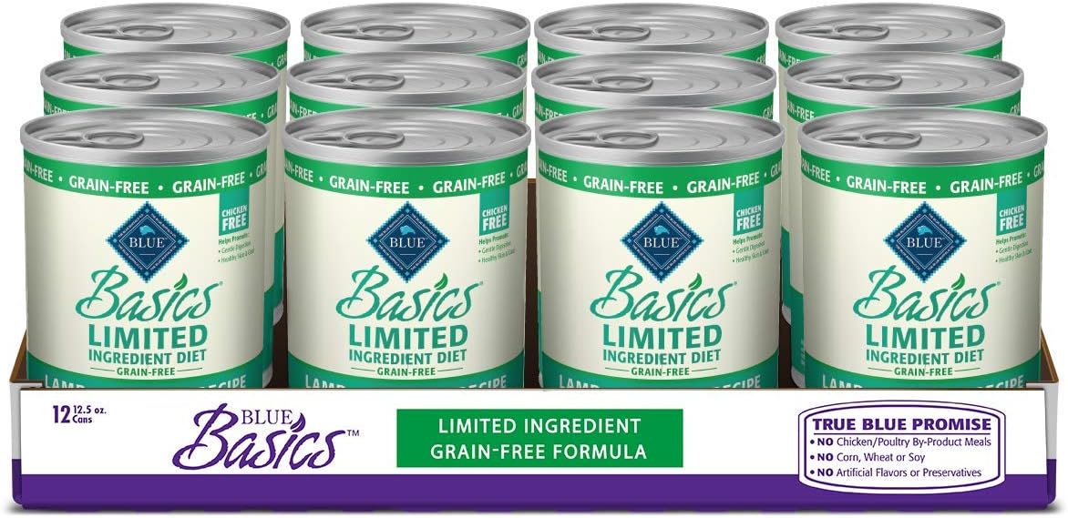 blue buffalo lamb canned dog food