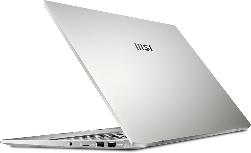Prestige 16 Studio A13VF-043XES Ordinateur Portable QHD+ 16" (Raptor Lake i7-13700H, 16 RAM, 1 to SSD, RTX 4060 GDDR6 8 Go, sans système d'exploitation) Urban Silver Clavier QWERTY Espagnol