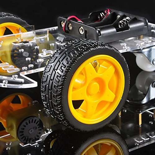 Gowoops Car Chassis Toy Remote App Controlled Vehicle + Battery Case - Thumbnail 2