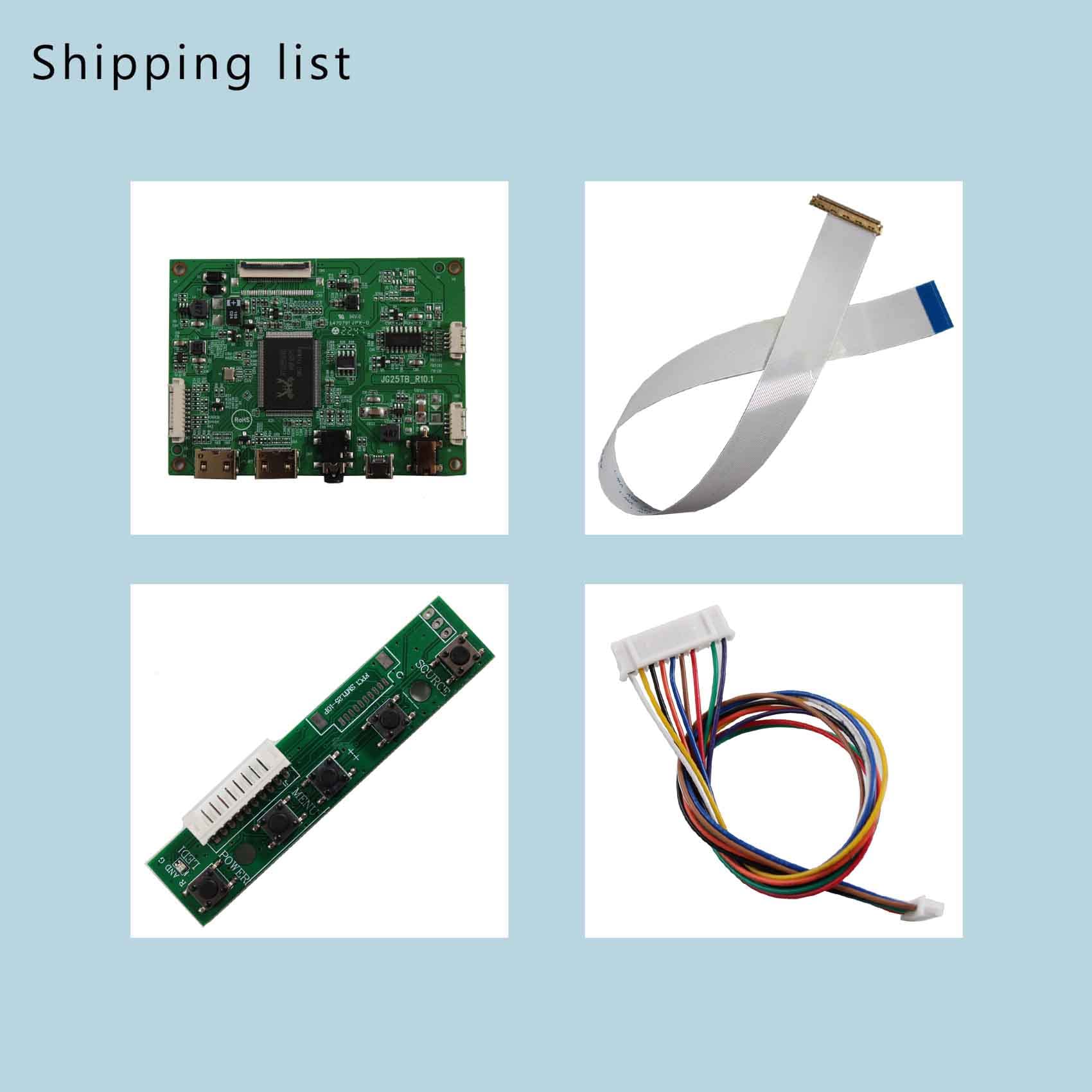 VSDISPLAY LCD Controller Board for 12.6inch 1920x515 LCD Screen