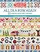Moda All-Stars - All in a Row Again: 23 Row-by-Row Quilt Designs