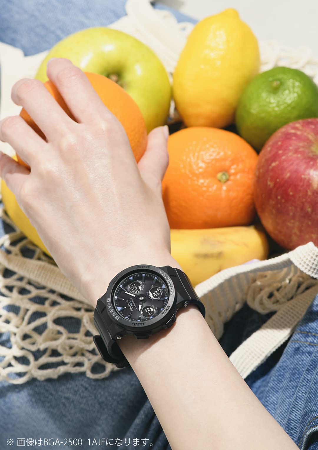 BABY-G(ベイビージー) Casio BGA-2500 Series Beach Traveller Watch, Braun, Wristwatch with shock resistant, radio wave solar