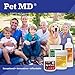 Pet MD Otic Advanced Cat & Dog Ear Cleaner - Effective Against Otitis Externa, Ear Infections Caused by Mites, Yeast, Itching & Odor - Apple Kiwi Scent - 8oz