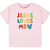 3 Nails 1 Cross Jesus Loves Me Christian Baby T-Shirt Faith Based Infant Tee for Easter and Everyday Wear