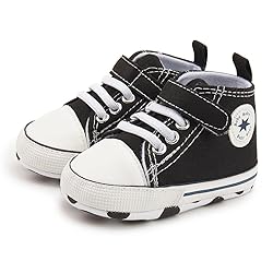 KKIIDDSS Unisex Baby Girls Boys Canvas High-top