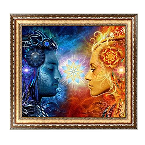 Techinal DIY 5D Diamond Embroidery Character Painting Cross Stitch Craft Home Decor