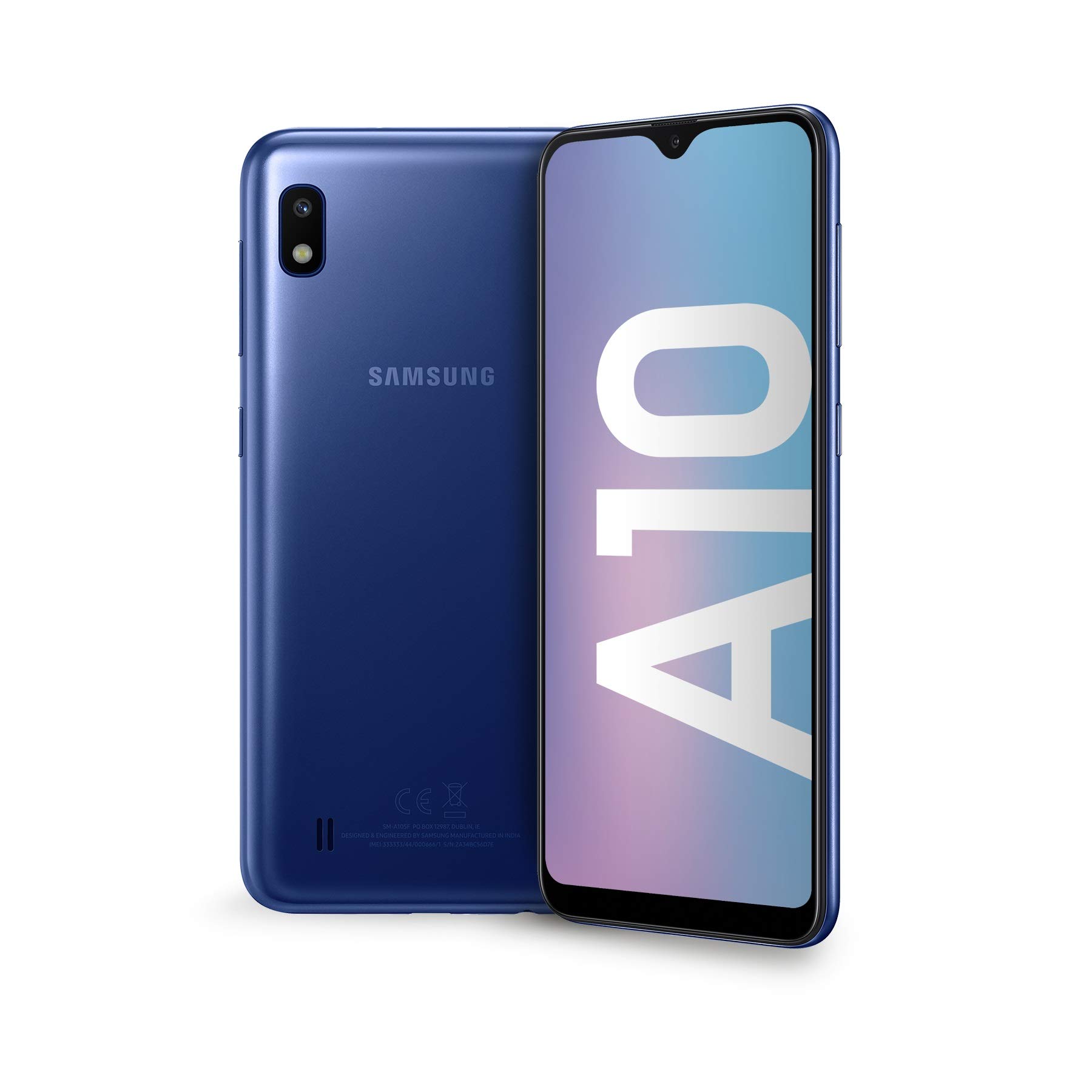 Samsung Galaxy A10 32gb Smartphone Blue Italian Version Buy Online In Guam At Guam Desertcart Com Productid
