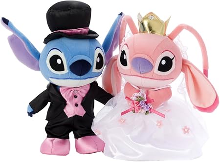 Amazon ディズニーブライダル スティッチ エンジェル M ぬいぐるみ おもちゃ