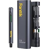 Fanttik F2 Master Mini Cordless Rotary Tool Kit for 3D Printer Sanding | Engraving Pen, NeoPulse Motor, 5 Speed, Revostor Hub, 35 Accessories, for Precision Polishing, Drilling, Carving, DIY Crafts