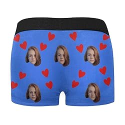 Custom Funny Face Boxer, I Licked It So It's Mine