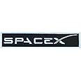 NASA SpaceX Logo Patch (4 Inch) Hook and Loop Dragon Crew Badge DM-2 Space Mission Crest Emblem DIY Gift Patches