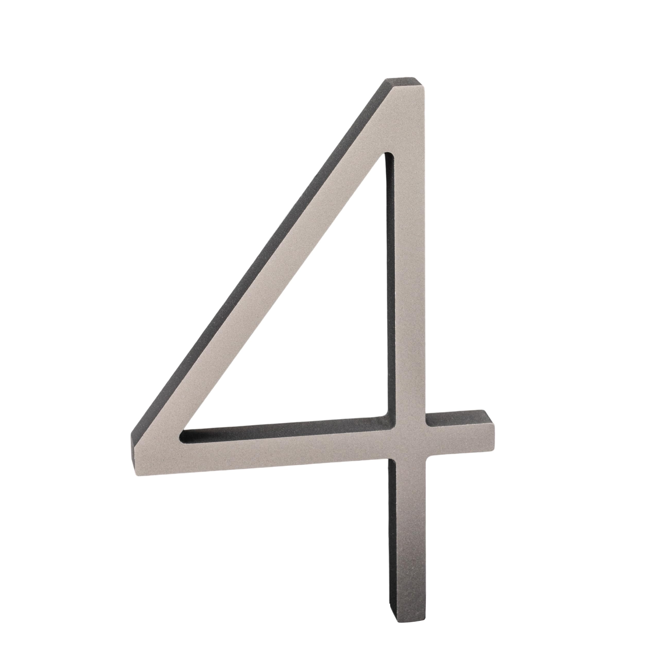 nanlyiau 5in 3D Adhesive door number house numbers