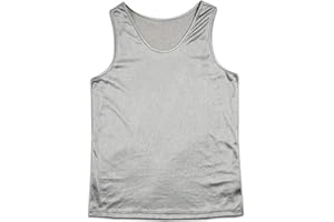 Amradield Men and Women Vest Tank T-Shirt EMF Shielding Sleeveless Radiation Protection Clothes