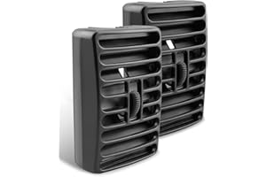 QUANEGUZY 5DP55TAZ Console Air Vent Fit for Jeep Wrangler TJ 1997-2006, for Jeep Cherokee 1997-2001, for Dashboard Air Vent Driver Passenger Side 2Pcs