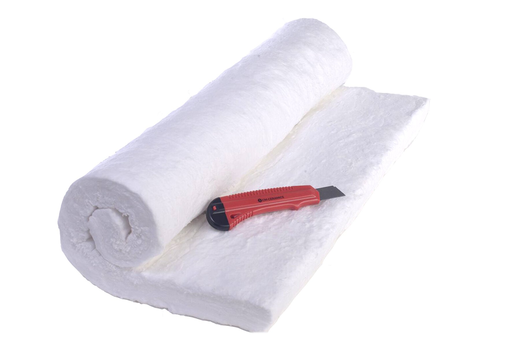 2" 2 inch Ceramic Insulation Blanket 8 Pound 2400 Degrees! 24" x 24