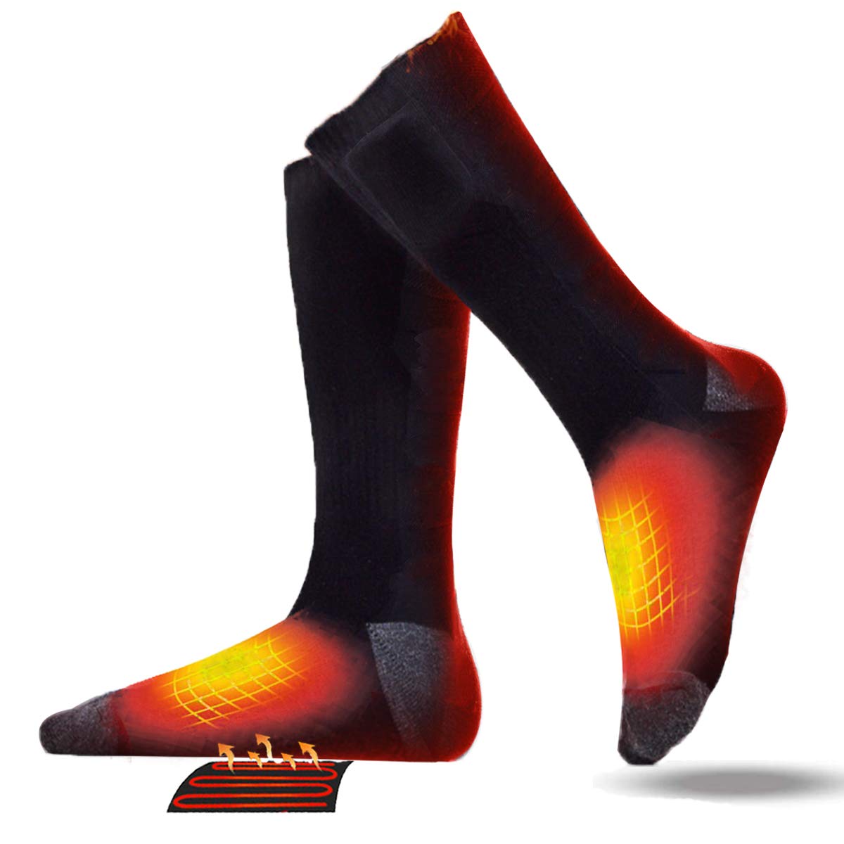  Holyspirit Heated Socks Rechargeable Thermal