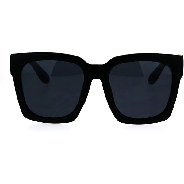 Locs Marijuana Pot Leaf Print Rectangular Mad Dog Sunglasses Matte Black Green - Product Details