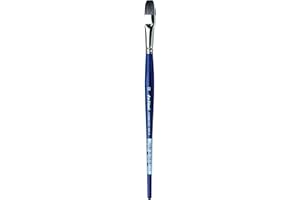 DA VINCI BRUSHES da Vinci Watercolor Series CosmoTop Mix B Paint Brush, Flat Wash Synthetic/Natural Mix, Size 12 (5830-12)