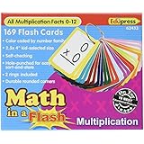 Edupress Math in a Flash Cards, Multiplication (EP62432)