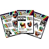 3-Pack ARC Raiders Vibrant Color UV Ideal for Laptop Car Window Truck Cooler iPad Notebooks Sticker Sheets