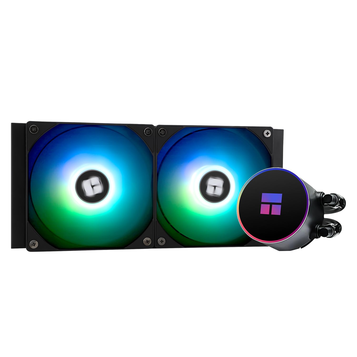 Photo 1 of Thermalright Frozen Magic 240 Black ARGB V2 Liquid CPU Cooler, 240 Cooling Row Size with Double 120mm PWM ARGB Fans,for AM4/AM5,Intel LGA1150/1151/1200/2011/1700/1851,Desktop CPU Water Cooler