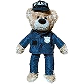 ZZZ Bears SGT Sleeptight Police Teddy Bear, Comforting Gift for Police Kids, Provides Comfort & Sense of Security During Separation