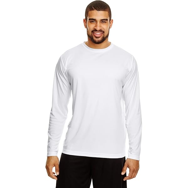 Amazon.com: Team 365 Men's Zone Performance Long-Sleeve T-Shirt L