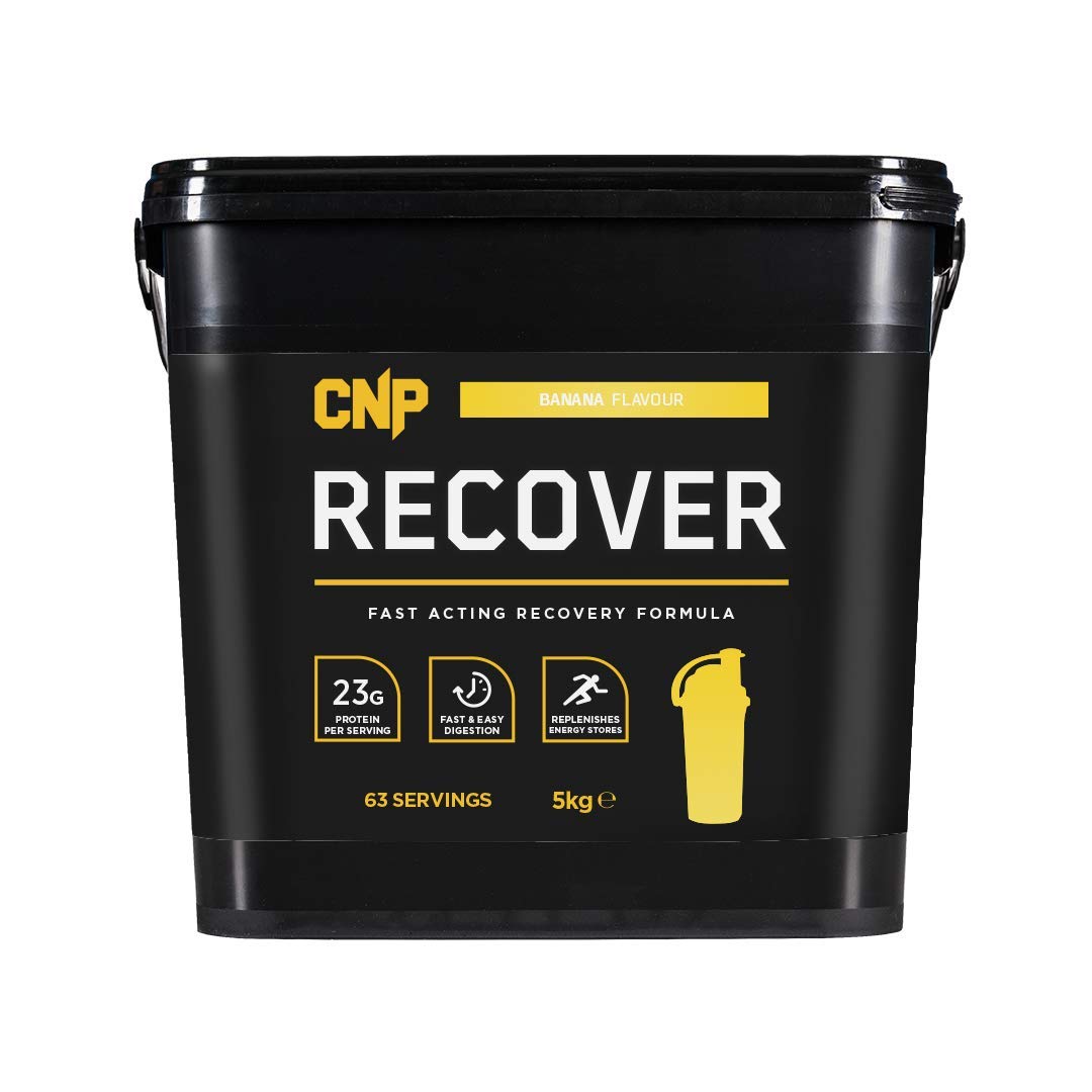 CNP Professional Recover, 5kg & 1.2kg Fast Acting Post Exercise Recovery Formula, Whey Protein, Carbs, Vegetarian and Halal (Chocolate, 5kg) — image 1