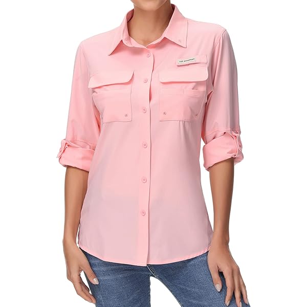 Hotojiny Chemises Boutonnées Pour Femmes Coton Lin Manches Longues Chemises Amples D Contract Es Tops D T Blouses De Travail Avec Poche