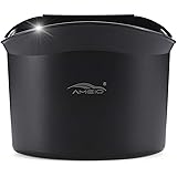 AMEIQ Car Trash Can, Plastic Garbage Bin, Absolutely Best Waste Rubbish Litter Container for Vehicle Office Study Room (Upgra