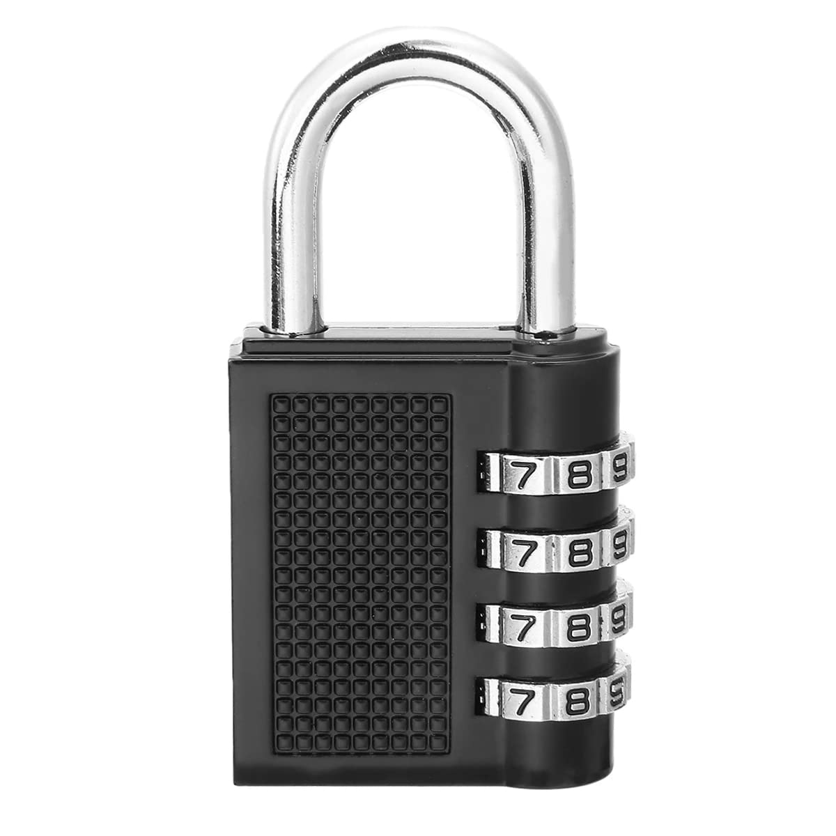 Combination Padlocks, 4-Digit Heavy Duty Combination Padlock for School Gym Sports Locker, Storage Case