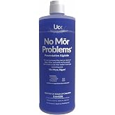 United Chemical No Mor Problems Preventative Pool Algaecide &amp; Water Clarifier - Non-Staining, pH Independent Algae Prevention, 1 Quart