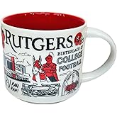 Starbucks Been There Series Mug Cup Rutgers College Football Campus Collection 2022, 14 fl oz