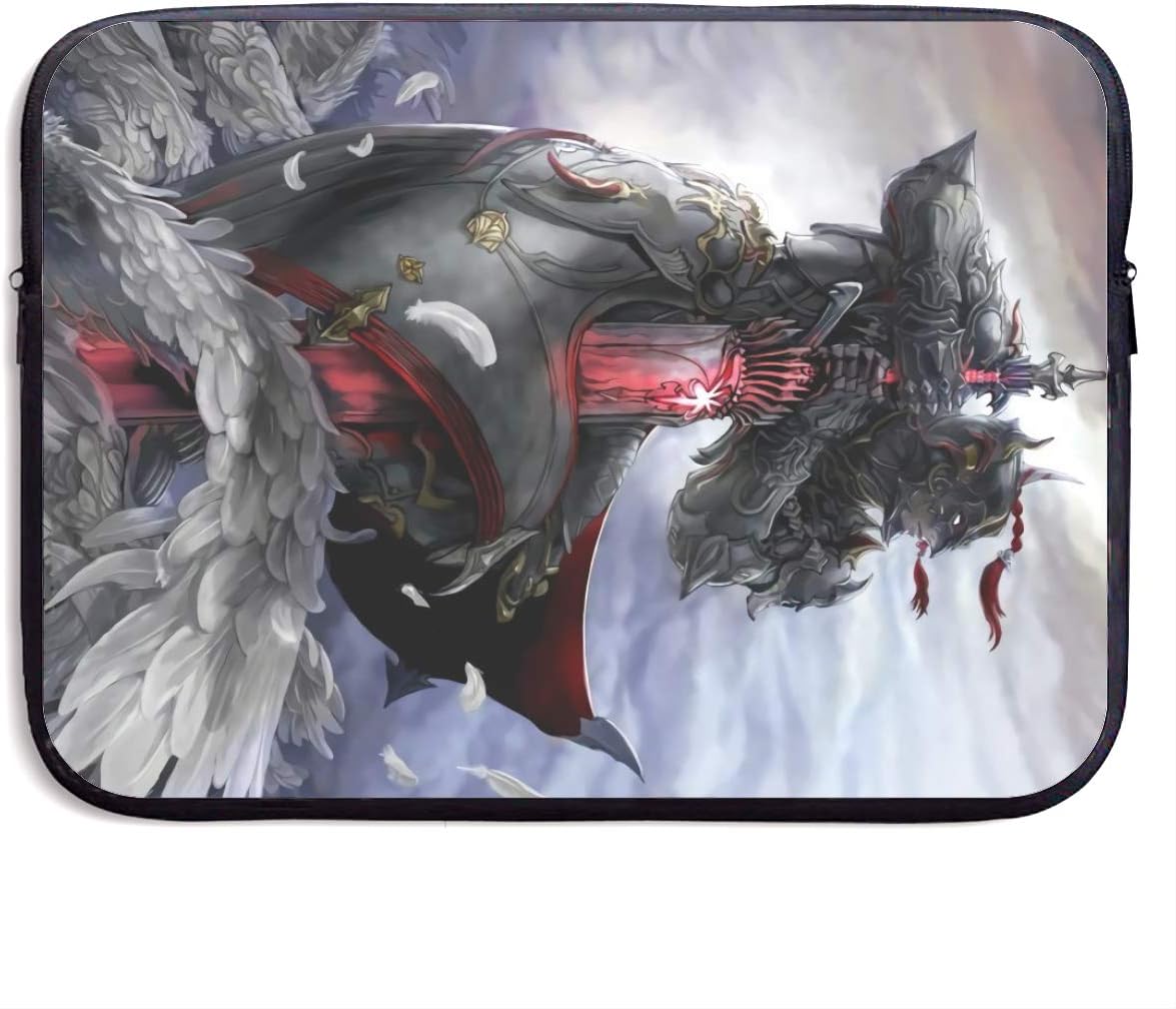 Final Fantasy Tablet Sleeve Case Compatible with 2020 Ipad Pro 11 Inch,Ipad Air 3 Laptop Sleeves,Ipad Pro,Ipad, Surface Go, Samsung Galaxy Tab,Polyester Pattern Vertical Bag,13 Inch