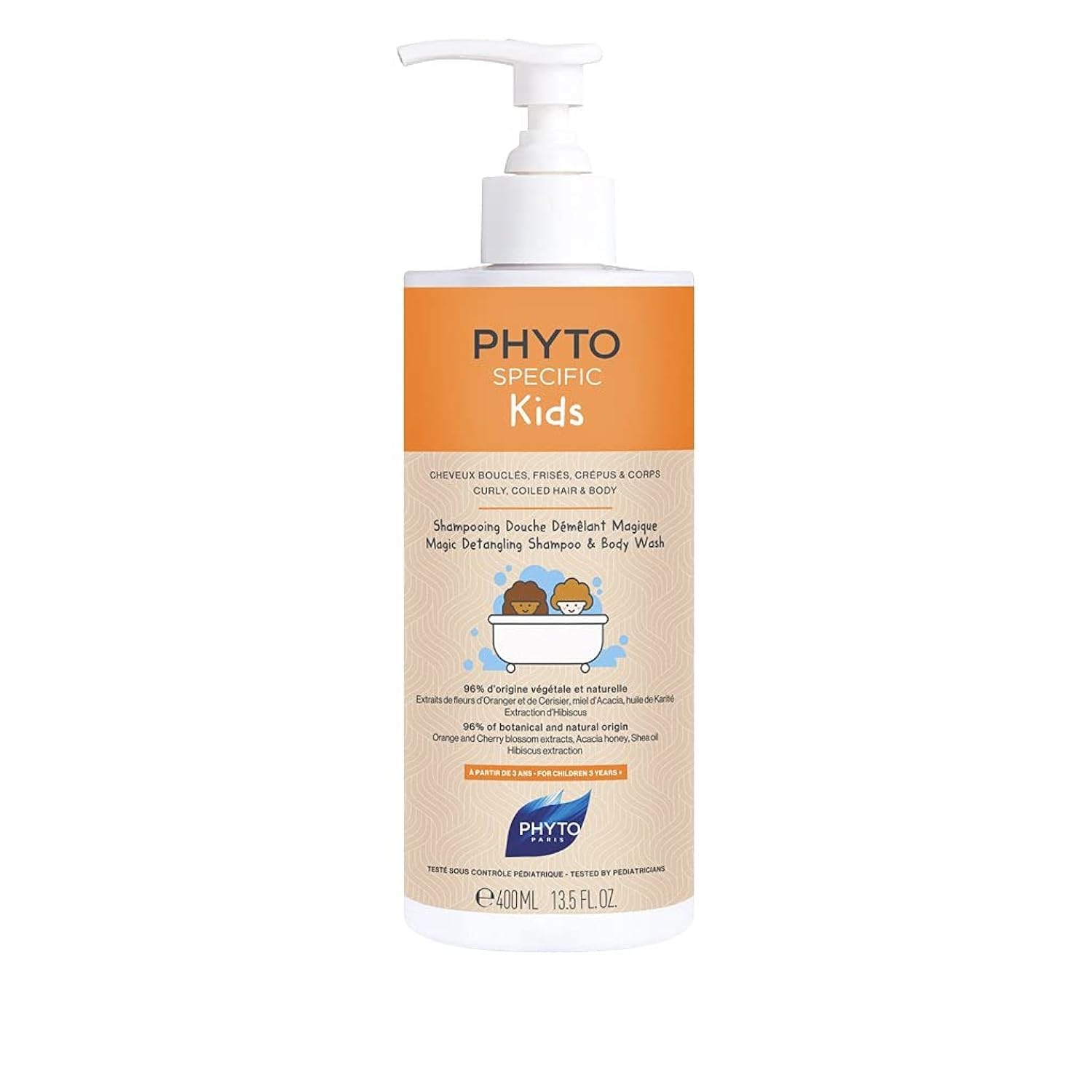Phyto Specific Kids Magic Detangling Shower Shampoo 400ml, One Size